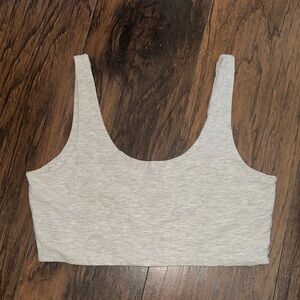 Cotton On Gray Crop Top